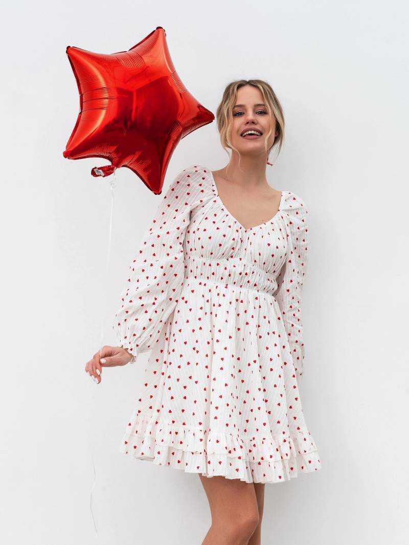 Платье "Бетани" Romashka, Белый+, L|XL 17862