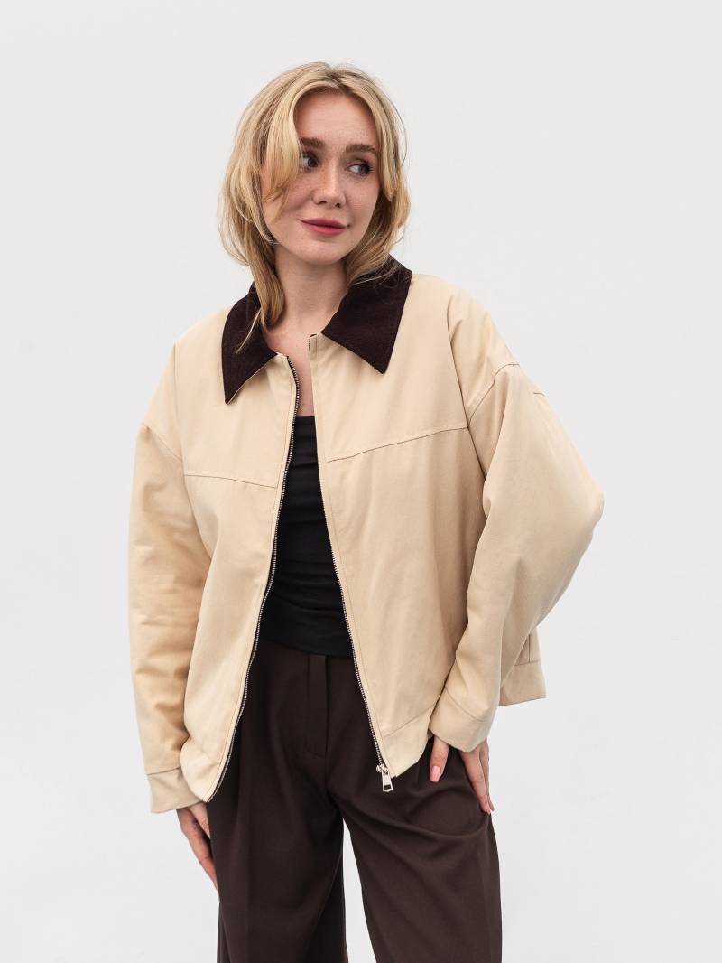 Куртка "Шони" Romashka, Бежевый, XS|S 18418