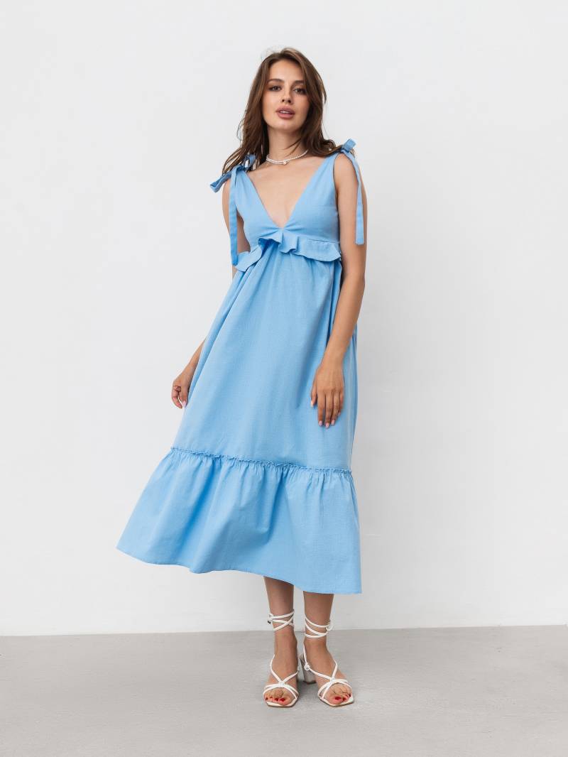 Платье "Лерида" Romashka, Голубой, L|XL 17995