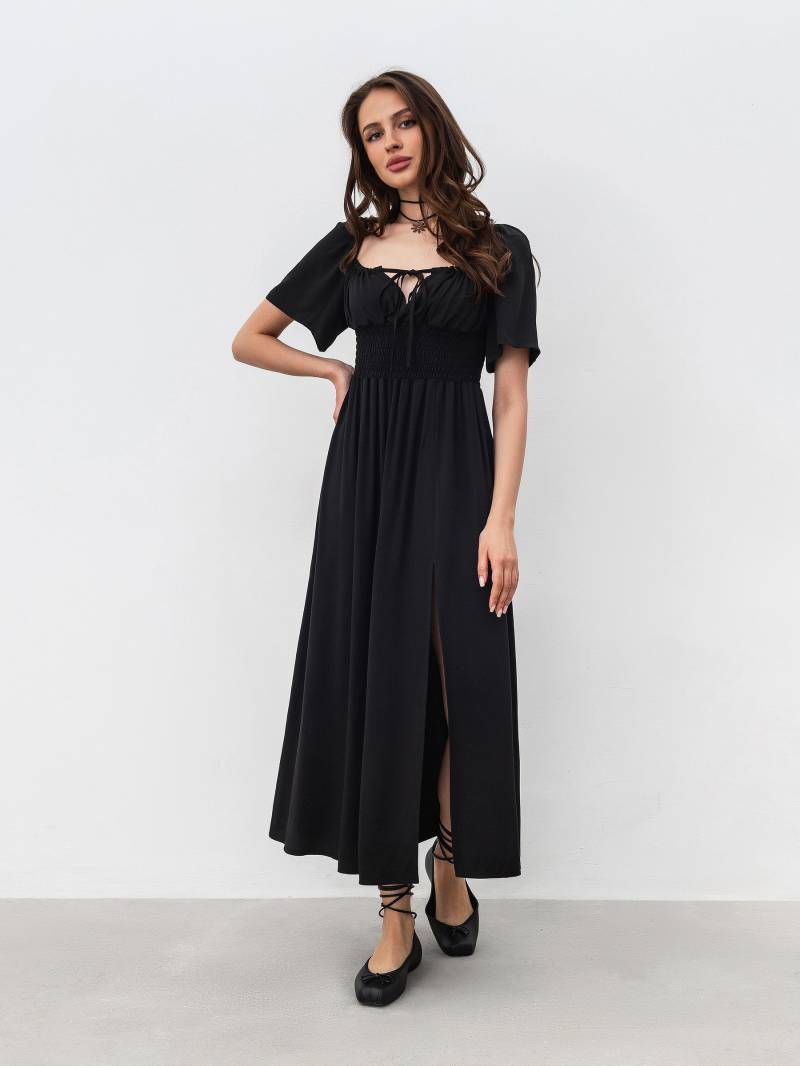 Платье "Флоренция" Romashka, Черный, M|L 17793