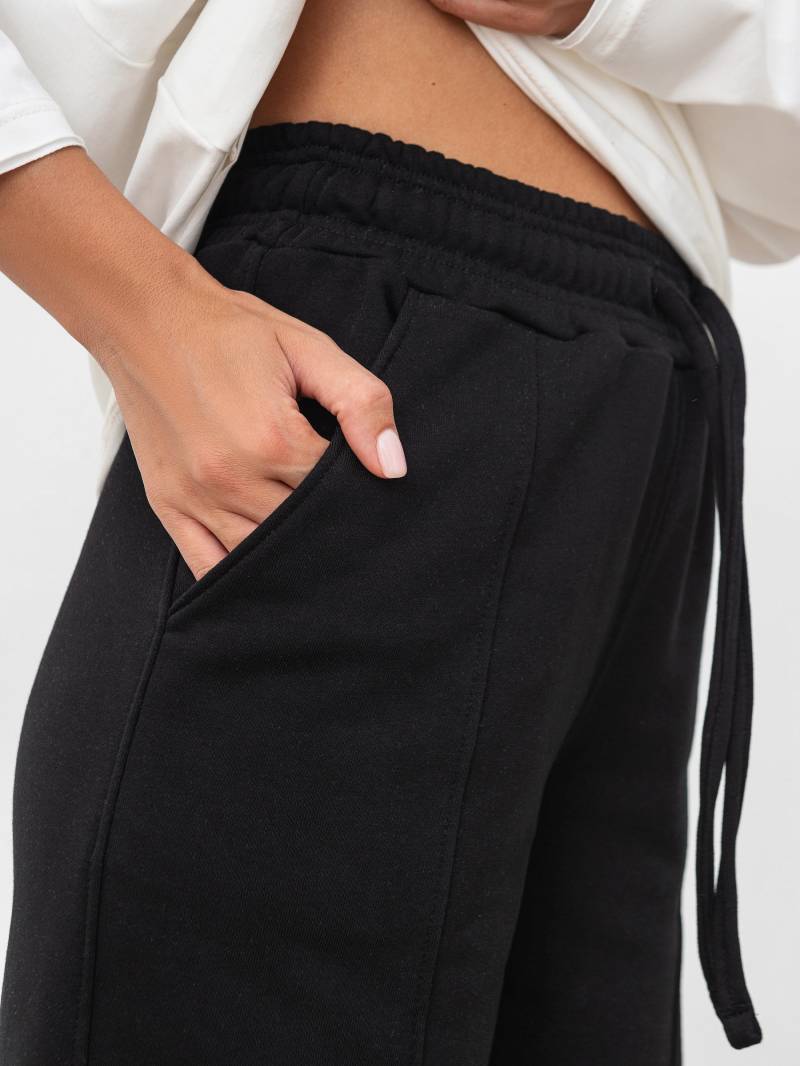 Спортивные штаны "Кимото" Romashka, Черный, M 18289