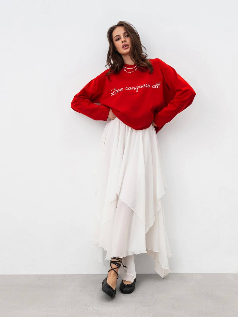 Юбка «Еннис» Romashka, Белый, L|XL 17854