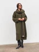 Вязаное платье &quot;Кассель&quot; Romashka, Оливковый, One size 19807