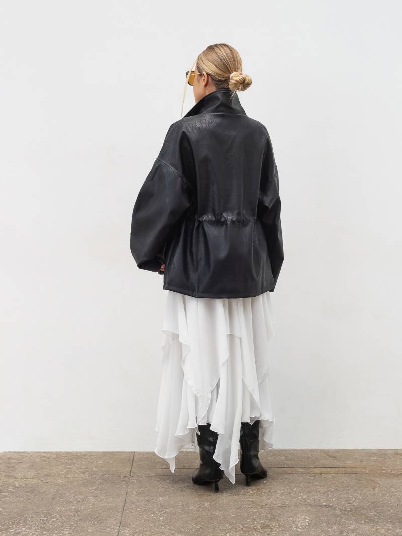 Куртка на кулиске "Дистрикт" Romashka, Черный, M|L 20087