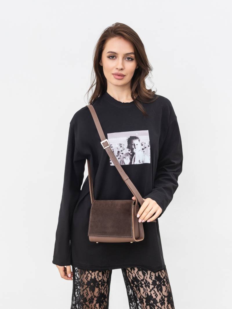 Сумка "Эшли" Romashka, Коричневый, 17141