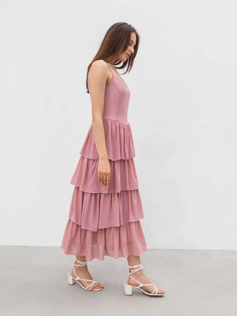 Платье "Ароза" Romashka, Розовый, XS 17553