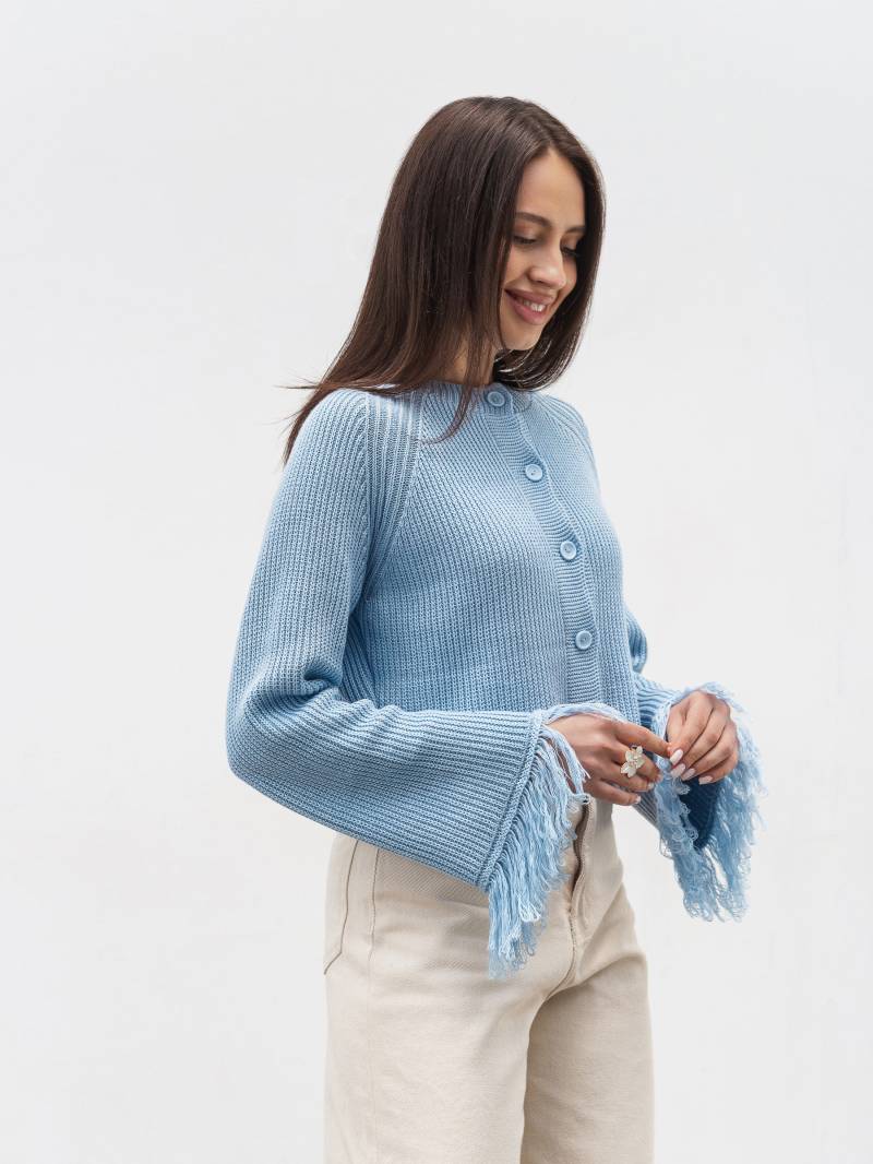 Кардиган "Шади" Romashka, Голубой, M|L 20040