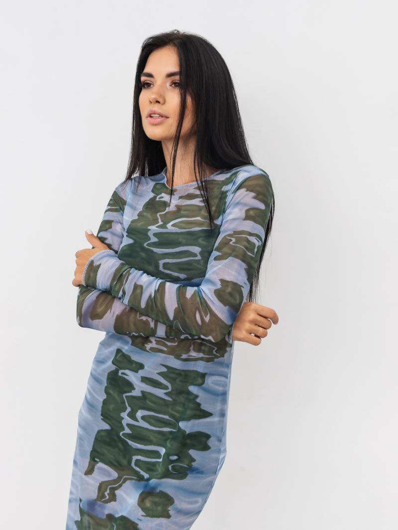 Платье «Синевир» Romashka, Голубой+, M|L 16892