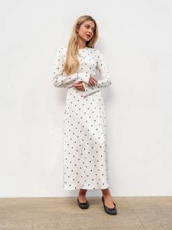 Платье "Люми" Romashka, Молочный+, XS 19727