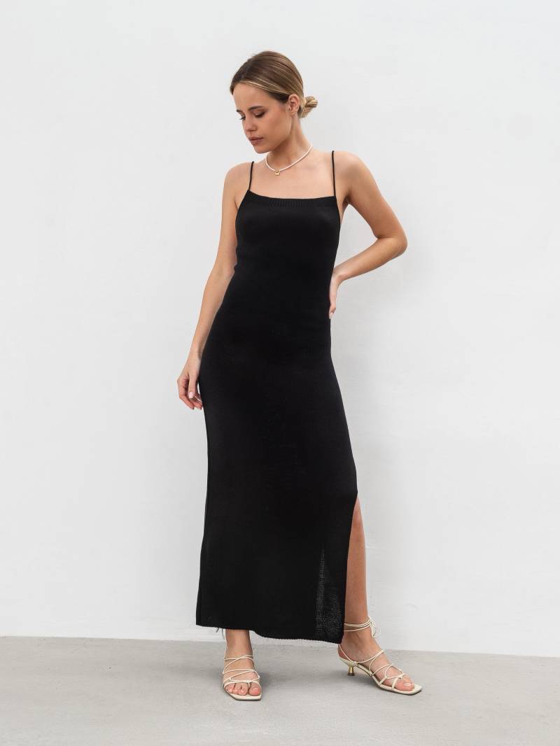 Платье "Майами" Romashka, Черный, XS|S 17944