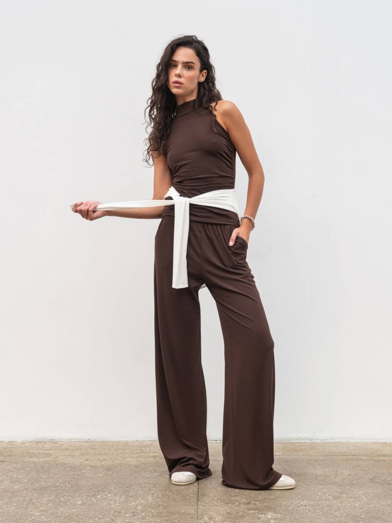 Топ «Драпи» Romashka, Коричневый, M|L 19535