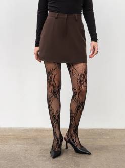 Юбка-шорты "Дарлинг" Romashka, Коричневый, S 20008