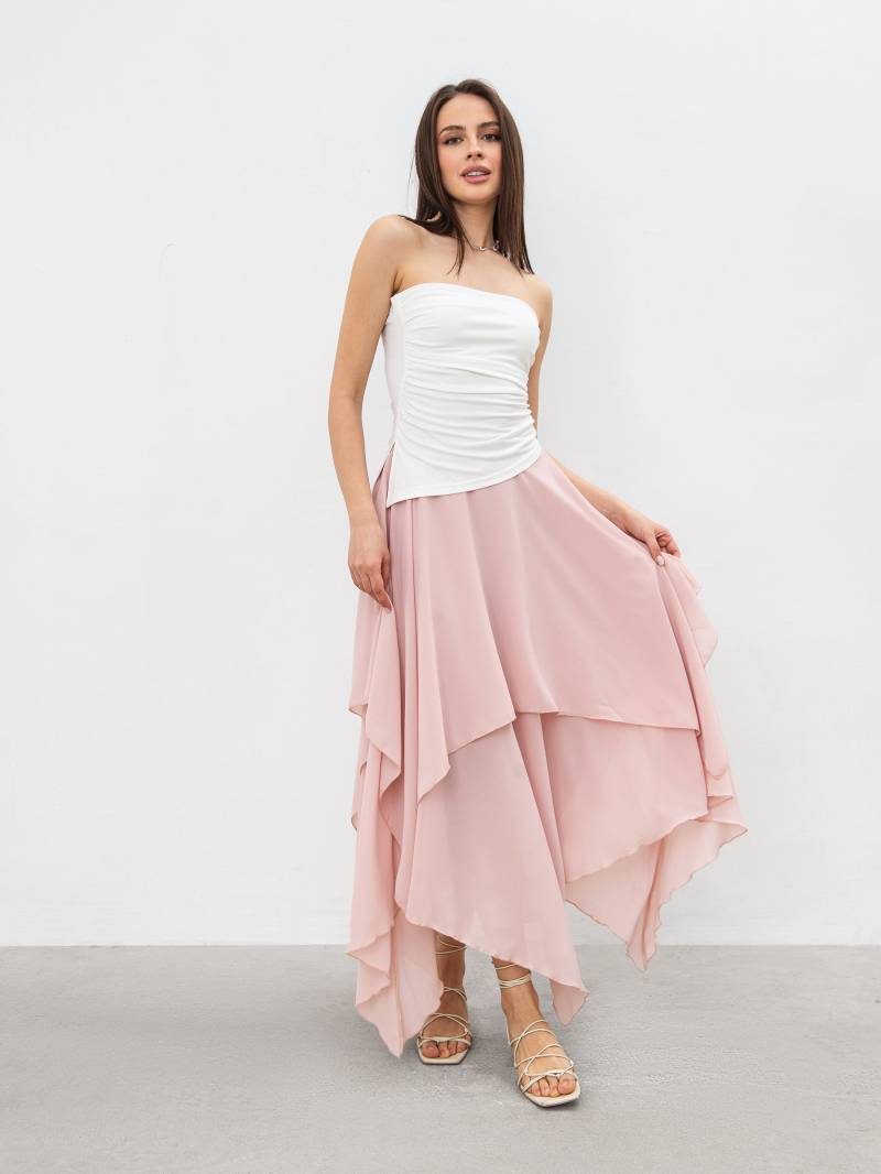 Юбка «Ревери» Romashka, Пудра, M|L 19147