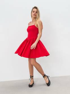 Платье "Биссен" Romashka, Красный, XL 17914