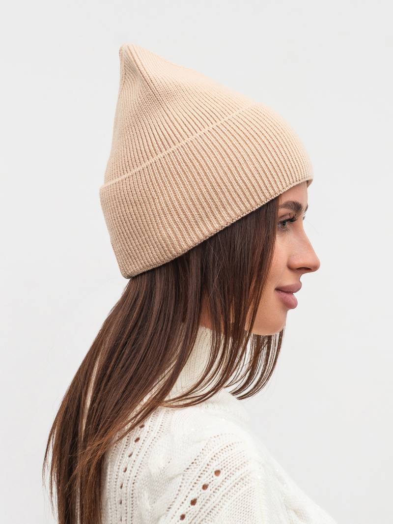 Шапка "Бейс" Romashka, Бежевый 19802