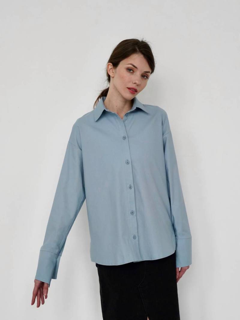 Рубашка «Джексон» Romashka, Голубой, M/L 15490