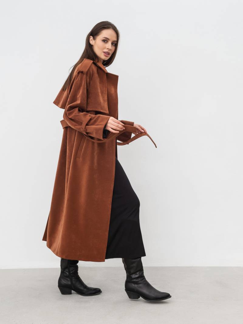 Тренч "Кабул" Romashka, Коричневый, S|M 17315