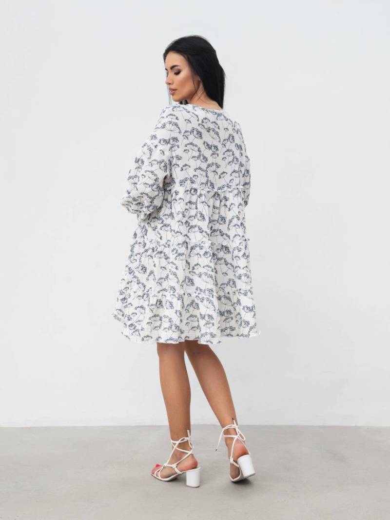 Платье «Италия» Romashka, Молочный, One size 16167