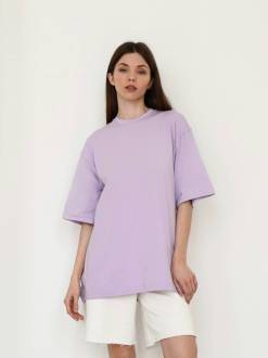 Футболка «Портленд» Romashka, Лиловый, One size Tall 15454