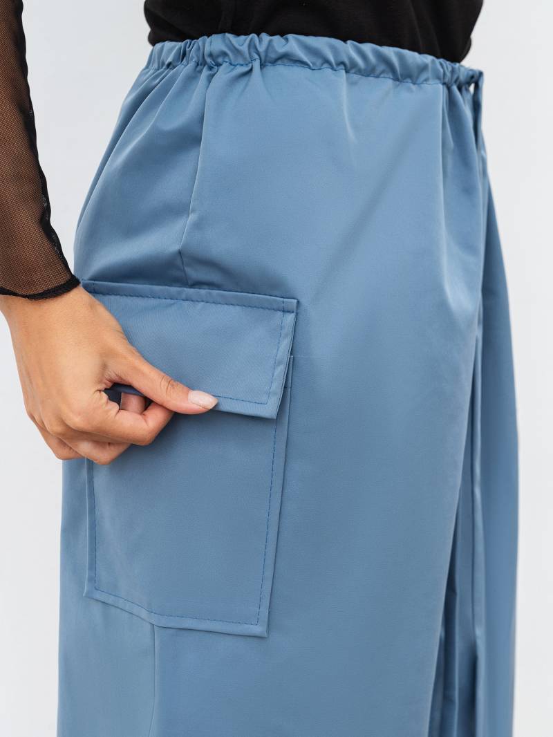 Юбка-карго "Мафра" Romashka, Голубой, M|L 16690