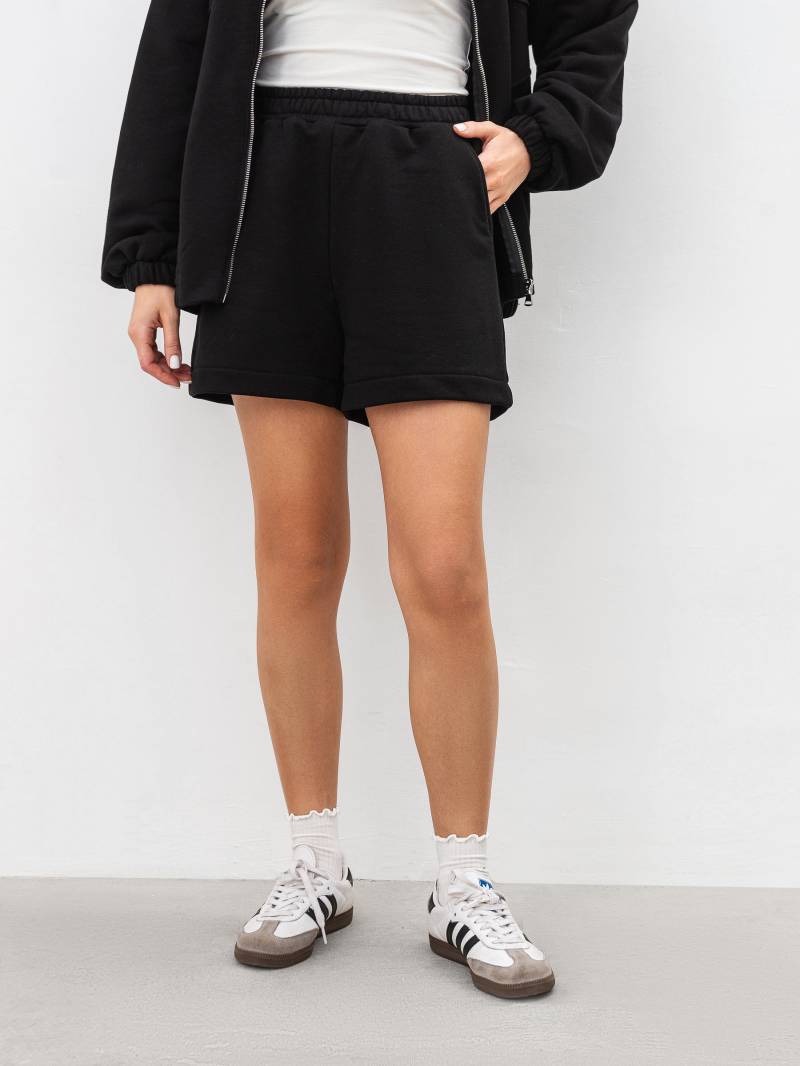 Шорты "Фреш" Romashka, Черный, XS 19060