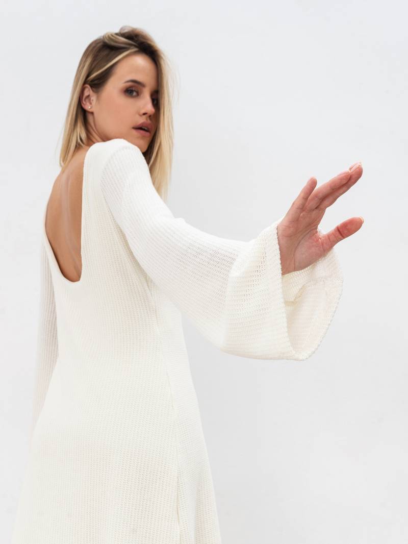 Платье «Сенаго» Romashka, Молочный, M|L 18006