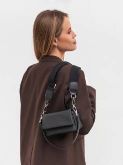 Сумка &quot;Астрид&quot; Romashka, Черный 19817