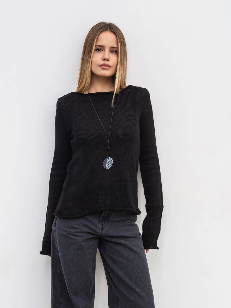 Лонг "Нуар" Romashka, Черный, One size 19928