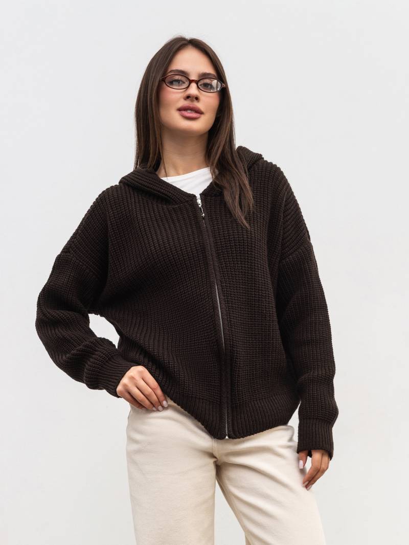 Кардиган "Коузи" Romashka, Коричневый, One size 19818