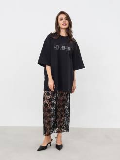 Футболка «Прец» Romashka, Черный+, One size 17159