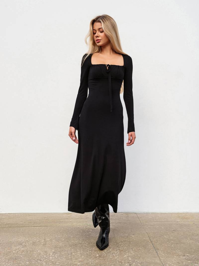 Платье "Фаталия" Romashka, Черный, XS|S 19696