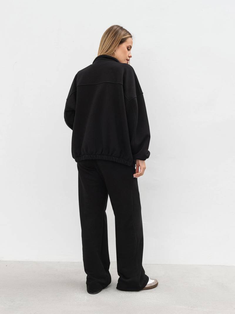 Брюки "Смузі" Romashka, Черный, S 18981