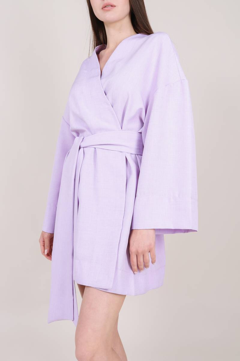Платье кимоно "Токио" с пояском БРАК, Лиловый, One size 13064