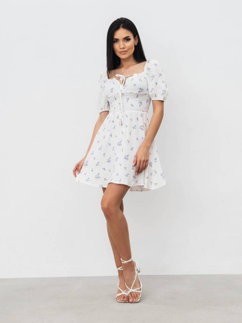 Платье  «Австрия» Romashka, Белый+, L 16185