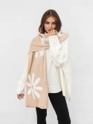 Шарф &quot;Лойт&quot; Romashka, Бежевый+ 16937