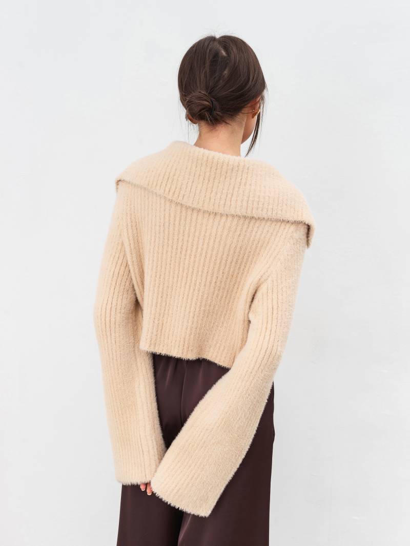 Кардиган «Бішоп» Romashka, Молочный, One size 18539