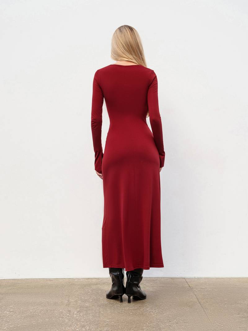 Платье "Фаталия" Romashka, Бордовый, XS|S 19700