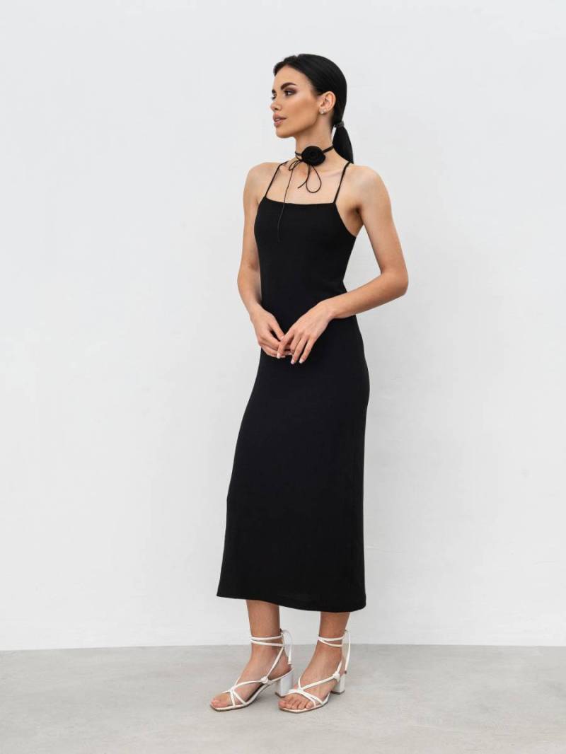 Платье «Манила» Romashka, Черный, S 16356