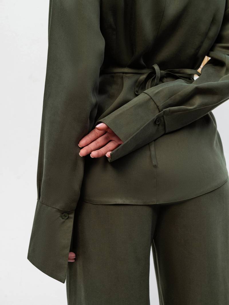 Комплект "Глеам" Romashka, Оливковый, L|ХL 19726