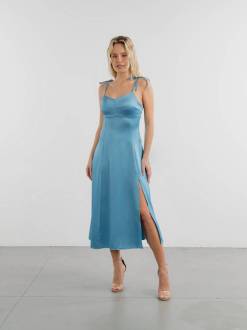 Платье "Сингапур" Romashka, Голубой, M 14038