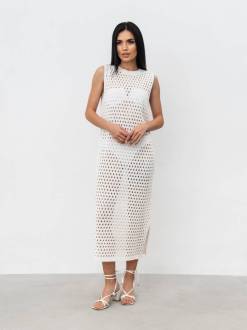 Платье «Индия» Romashka, Белый, M|L 16195