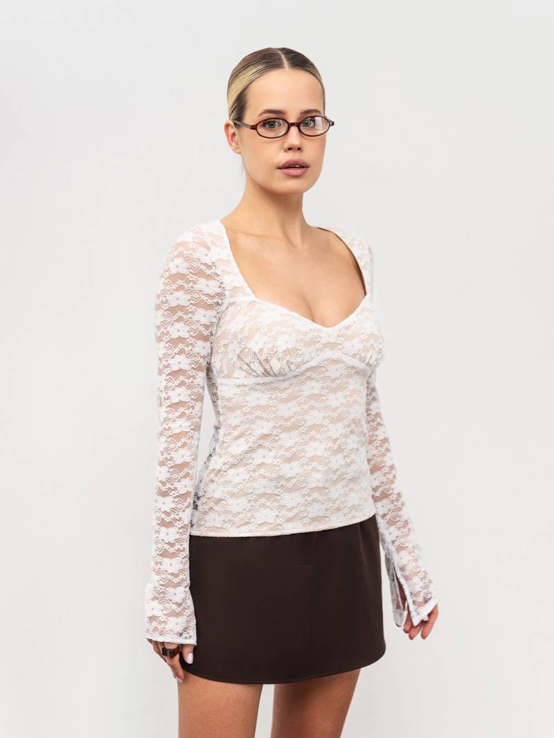 Лонг "Реприза" Romashka, Молочный, XS|S 20061