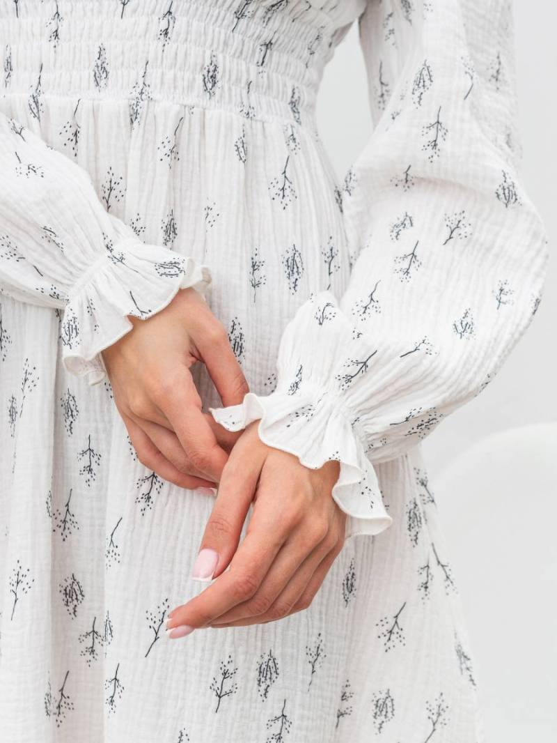 Платье «Медельин» Romashka, Молочный+, S|M 16399