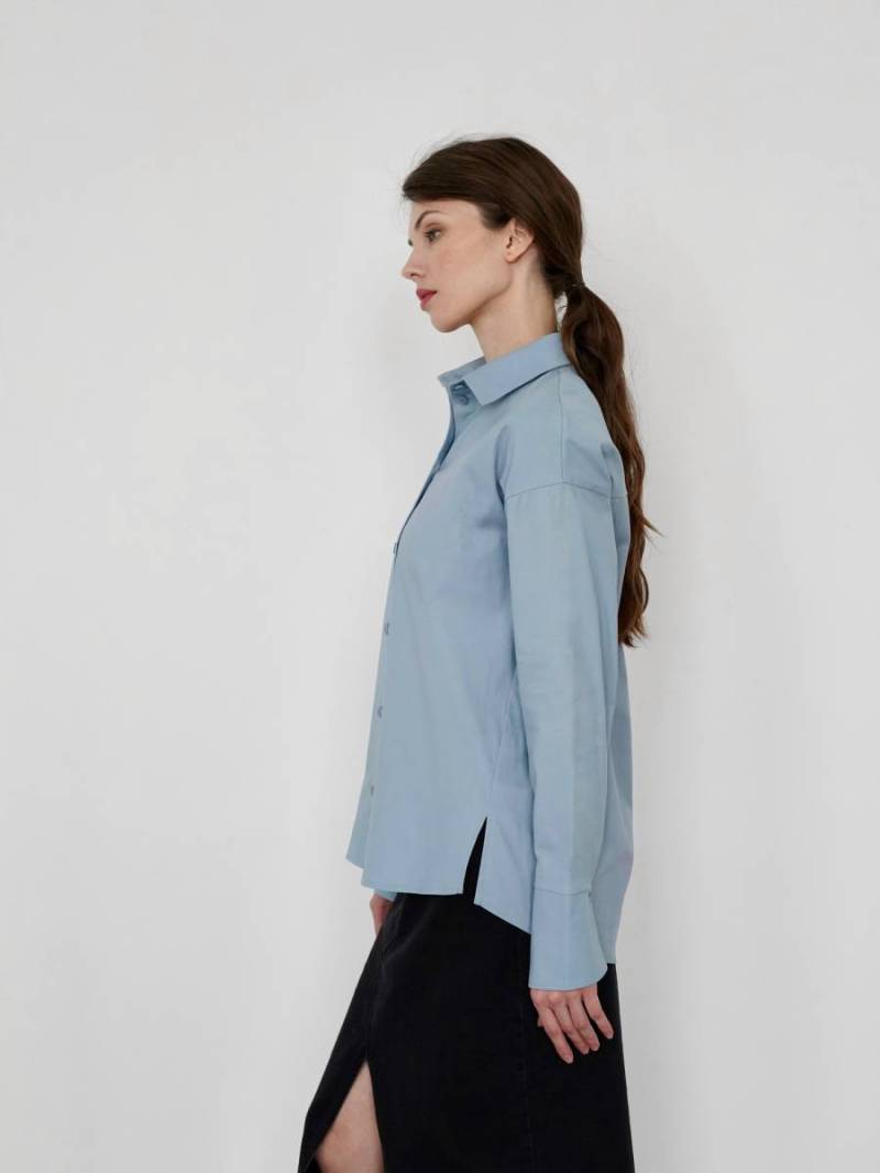 Рубашка «Джексон» Romashka, Голубой, M/L 15490