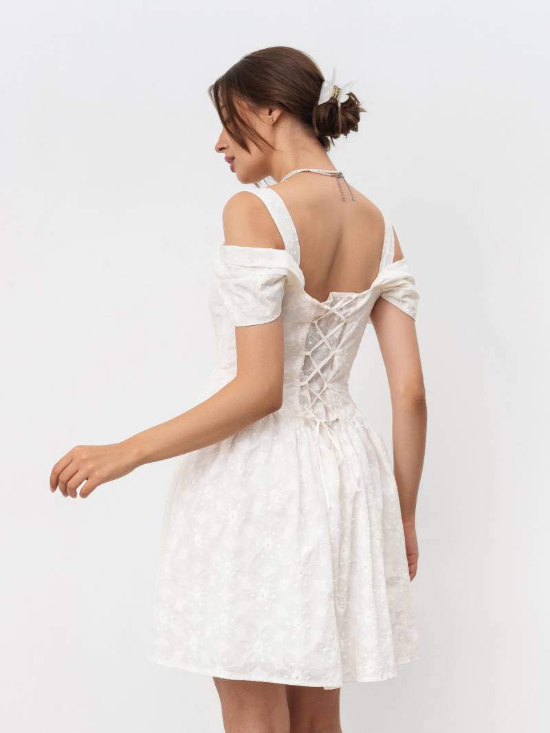 Платье "Вианен" Romashka, Белый, XS|S 18037