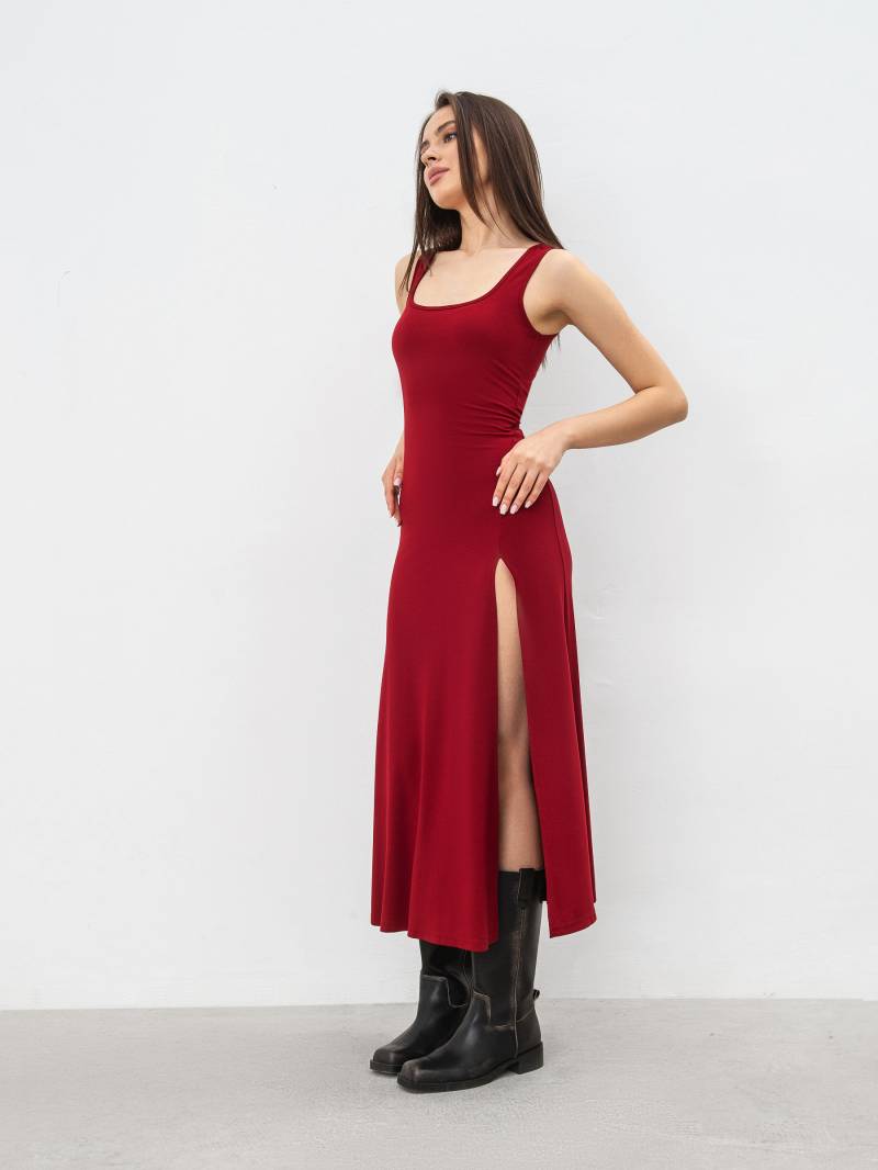 Платье "Видейра" Romashka, Бордовый, S|M 19034