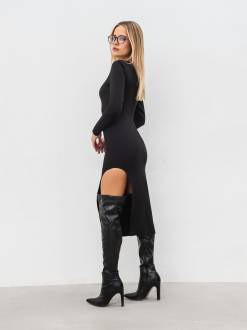 Платье "Абердин" Romashka, Черный, S 14131