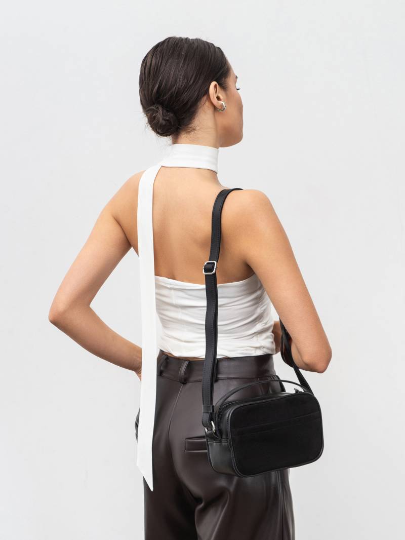 Сумка "Сабрина" Romashka, Черный+ 19923