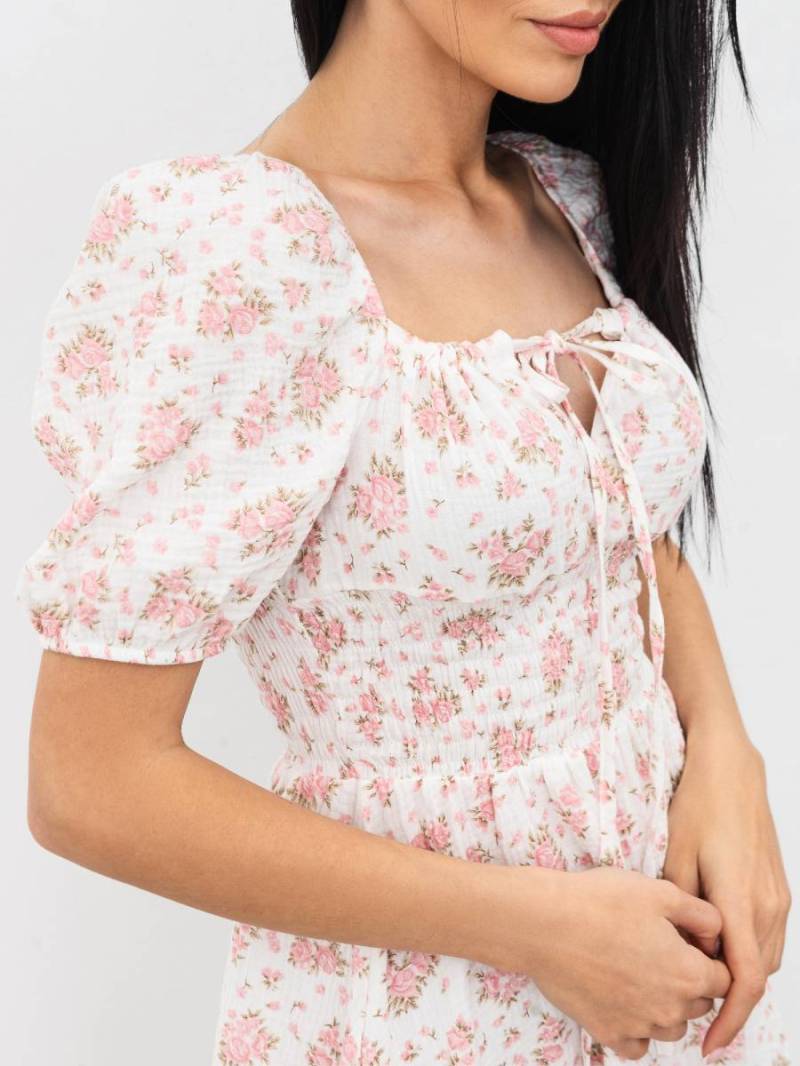 Платье  «Австрия» Romashka, Белый+, S 16187