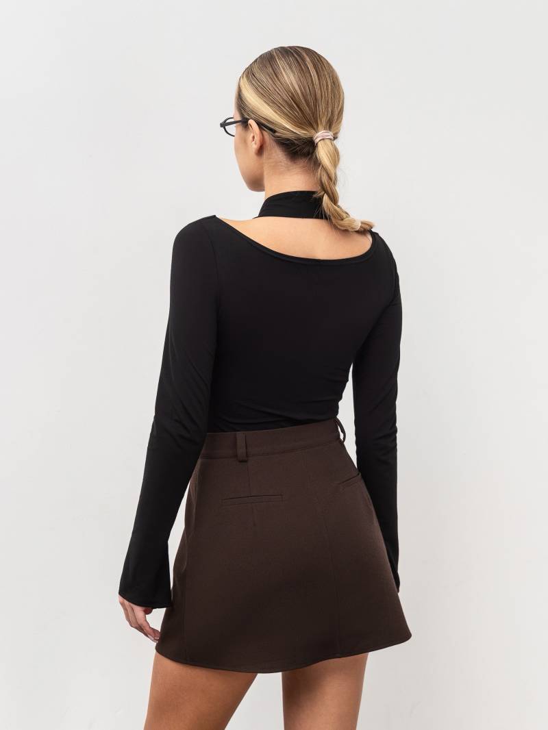 Боди "Амаретто" Romashka, Черный, L|ХL 20028